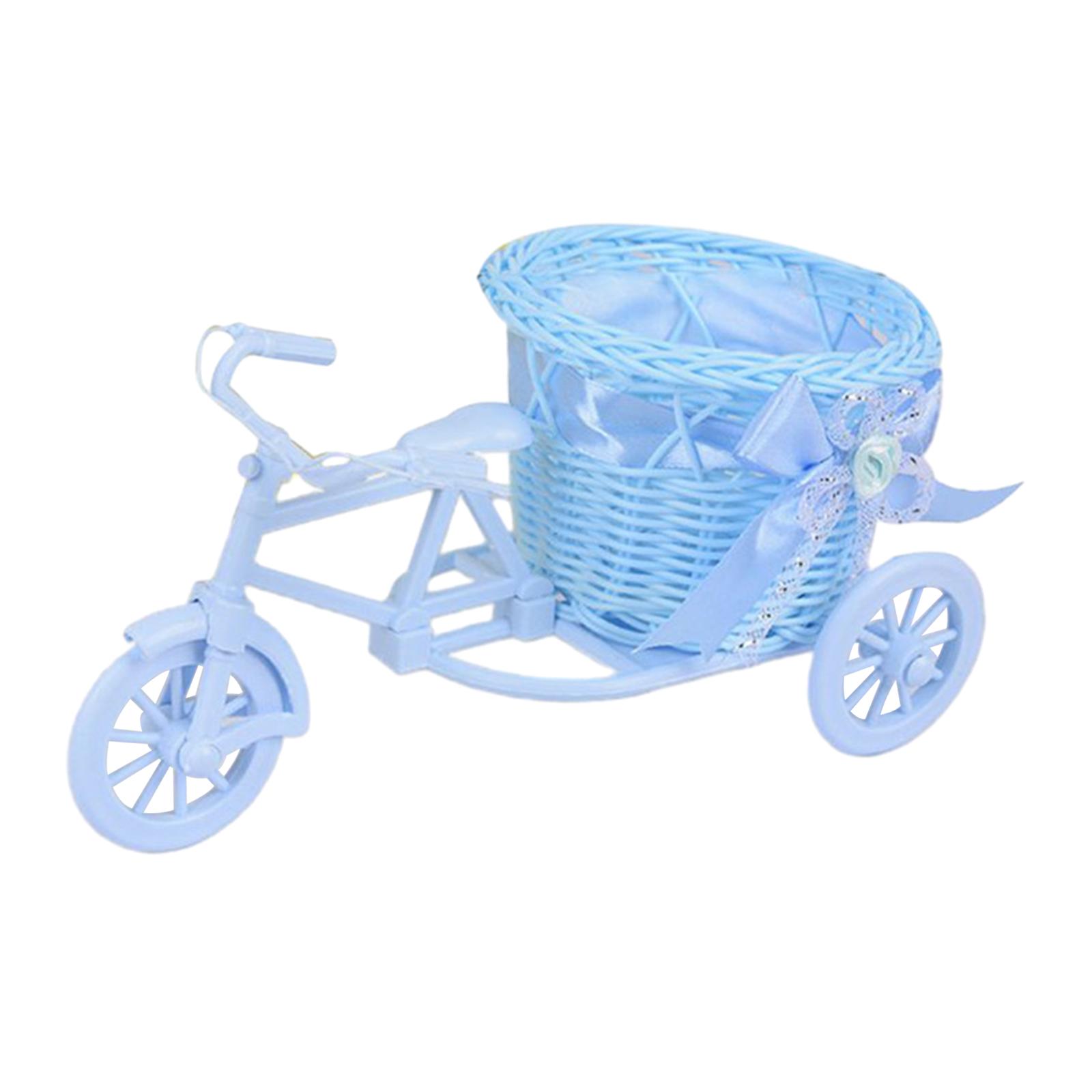 Bicycle Artificial Flower Bask - Plant Parents ulasan dan harga